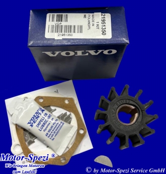 Volvo Penta Impeller passt für MD21und AQD21, original 21951350 ersetzt 875575